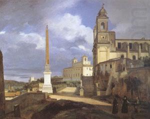 The Church of Trinita dei Monti in Rome (mk05), Francois-Marius Granet